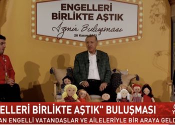 Erdoğan’ın ‘canlı’ diye verilen ve haber kanallarında aynı anda yayınlanan programı 26 Kasım’da çekilmiş