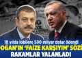 Erdoğan’ın ‘faize karşıyım’ sözünü rakamlar yalanladı: 18 yılda lobilere 500 milyar dolar ödendi