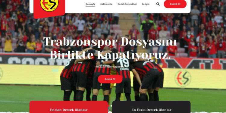 Eskişehirspor, Trabzonspor’a olan borcu için kampanya başlattı