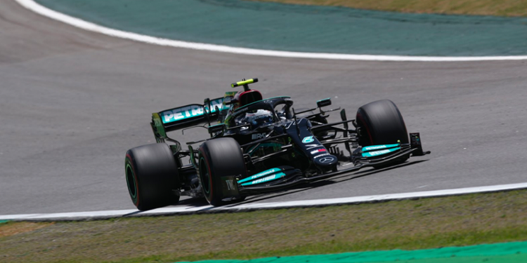 F1 Brezilya Grand Prix'sinde sprint yarışının galibi Valtteri Bottas