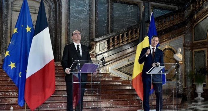 Fransa Başbakanı Castex’in kovid testi pozitif, Belçika Başbakanı De Croo karantinada