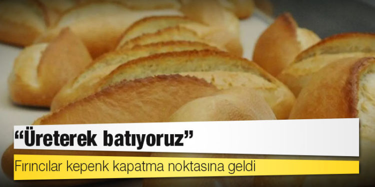 Fırıncılar: Üreterek batıyoruz