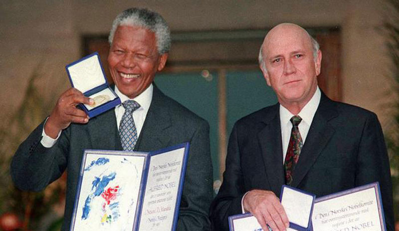 Güney Afrika'nın son beyaz Devlet Başkanı F. W. de Klerk öldü