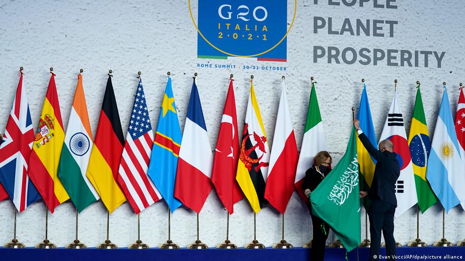 G20'den Glasgow'a zayıf bir mesaj