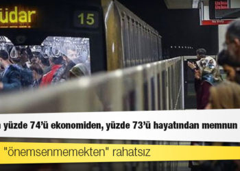 Gençlerin yüzde 74'ü ekonomiden, yüzde 73'ü hayatından memnun değil