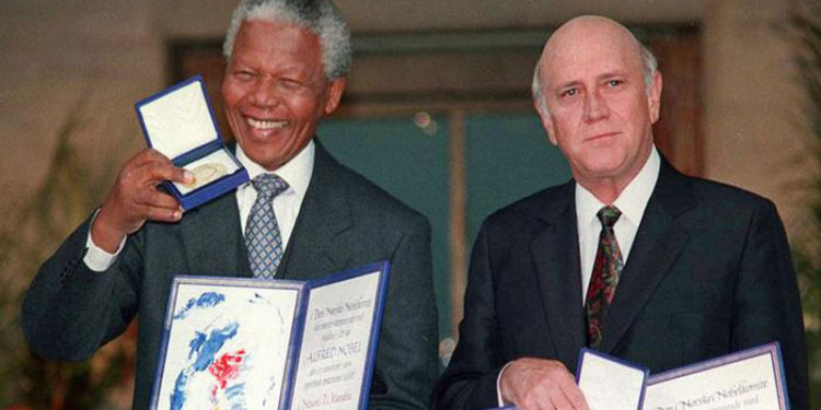 Güney Afrika'nın son beyaz Devlet Başkanı F. W. de Klerk öldü