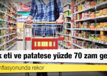 Gıda enflasyonunda rekor: Tavuk eti ve patatese yüzde 70 zam geldi