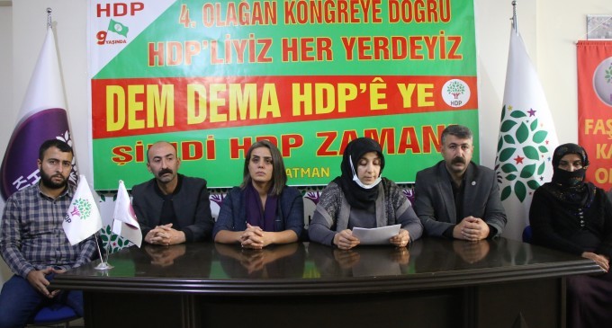 HDP Batman’da kongreye gidiyor