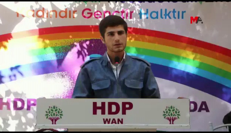 HDP Gençlik Meclisi üyesi, imza atmak için gittiği karakolda darp edildi