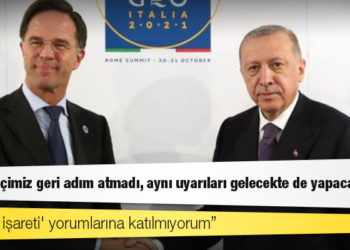 Hollanda Başbakanı Rutte: Büyükelçimiz geri adım atmadı, aynı uyarıları gelecekte de yapacağız