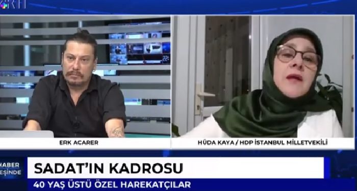 Hüda Kaya: ‘Cizre’de Saray’a bağlı ekiplere zafer hediyesi olarak hayat kadınları dağıtıldı’