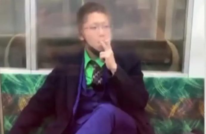 Japonya’daki tren faciasının faili Joker’den etkilenmiş