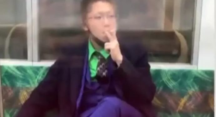 Japonya’daki tren faciasının faili Joker’den etkilenmiş