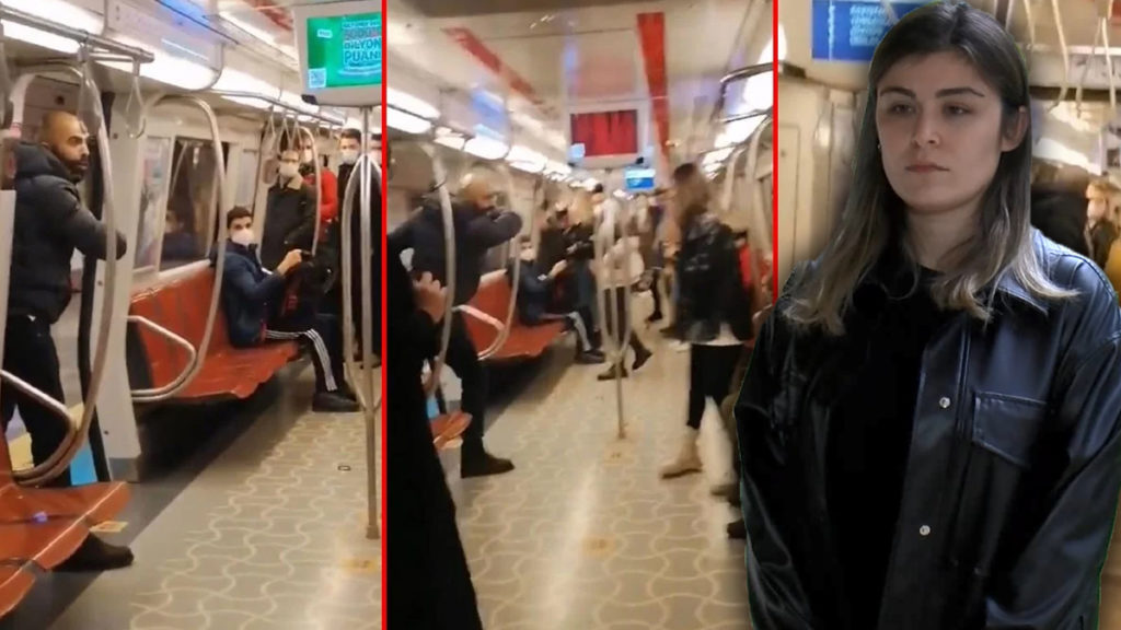 Kadıköy metrosunda bıçakla tehdit edilen kadın: ‘Şans eseri kurtulduk’