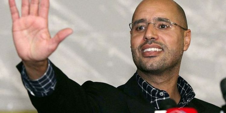 Kaddafi'nin oğlu, Libya'daki başkanlık seçimleri için adaylık başvurusu yaptı