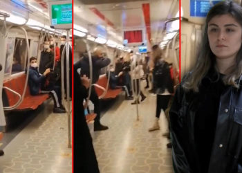 Kadıköy metrosunda bıçakla tehdit edilen kadın: ‘Şans eseri kurtulduk’