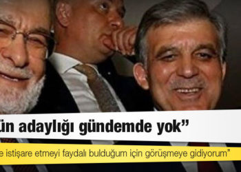 Karamollaoğlu: Gül'ün adaylığı gündemde yok