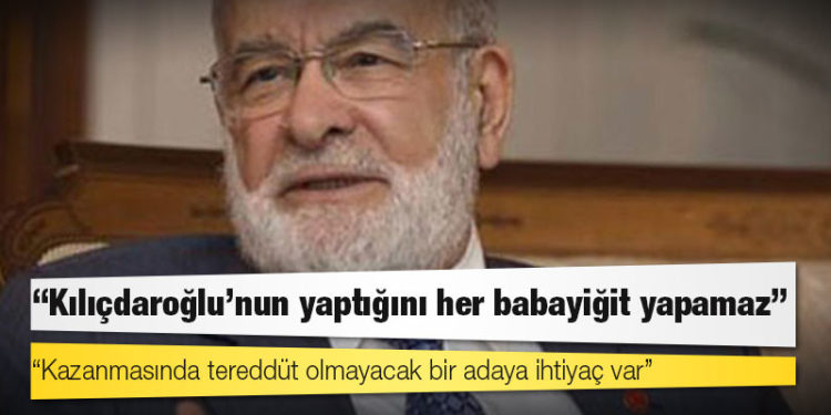 Karamollaoğlu: Kılıçdaroğlu'nun yaptığını her babayiğit yapamaz