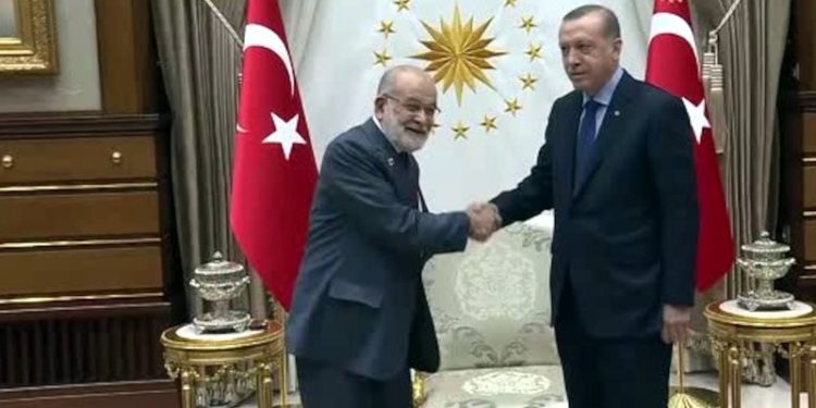 Karamollaoğlu ile Erdoğan arasında sürpriz görüşme