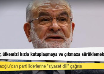 Karamollaoğlu'dan parti liderlerine "siyaset dili" çağrısı: Bu tavır, ülkemizi hızla kutuplaşmaya ve çıkmaza sürüklemektedir