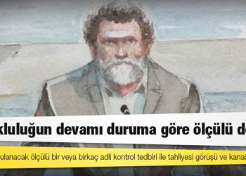 Kavala'nın tahliyesi için oy veren hakim Bektaş: Tutukluluğun devamı duruma göre ölçülü değil