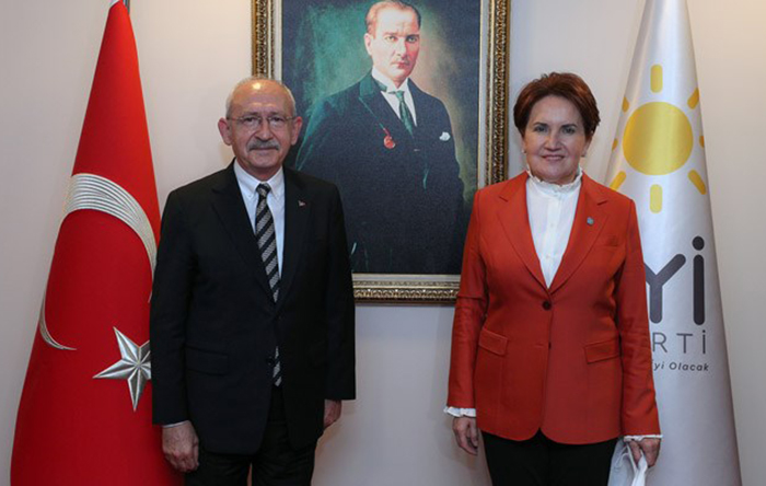 Kemal Kılıçdaroğlu ve Meral Akşener bir araya geldi, erken seçim çağrısı yapıldı