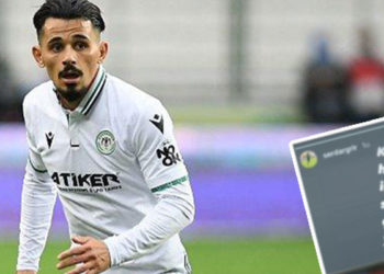 Konyasporlu Serdar Gürler’den Stefan Kuntz'a tepki