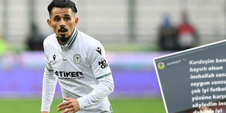 Konyasporlu Serdar Gürler’den Stefan Kuntz'a tepki