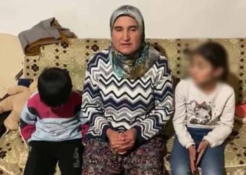 Kredi borcunu ödeyemeyen köylü cezaevine girdi, eşi ve çocukları çaresiz