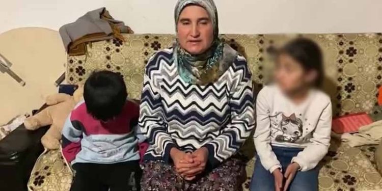 Kredi borcunu ödeyemeyen köylü cezaevine girdi, eşi ve çocukları çaresiz