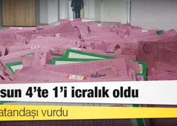 Kriz vatandaşı vurdu: Nüfusun 4’te 1’i icralık oldu