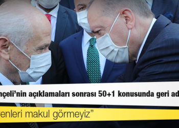 Kulis: AKP, Bahçeli’nin açıklamaları sonrası 50+1 konusunda geri adım attı