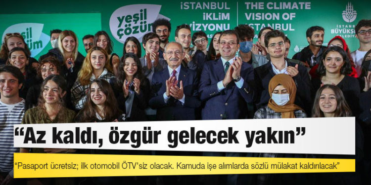 Kılıçdaroğlu gençler için yazdı: Az kaldı, özgür gelecek yakın