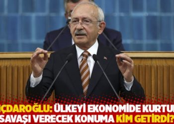Kılı&ccedil;daroğlu: &Uuml;lkeyi ekonomide kurtuluş savaşı verecek konuma kim getirdi?