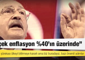 Kılıçdaroğlu'ndan enflasyon tepkisi: Şahsım ve şürekası ülkeyi bitirmeye kararlı ama biz buradayız, bazı önemli adımlar atacağız