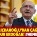 Kılıçdaroğlu’dan çağrı: Artık dur Erdoğan! #HemenSeçim