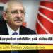 Kılıçdaroğlu’ndan Lütfü Türkkan değerlendirmesi: Bu tür provokasyonlar artabilir; çok daha dikkatli olalım