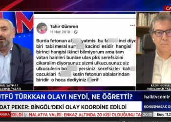 Lütfü Türkkan’ın küfrettiği Tahir Gürmen, Akşener’e küfrettiği için hapis cezası almış!