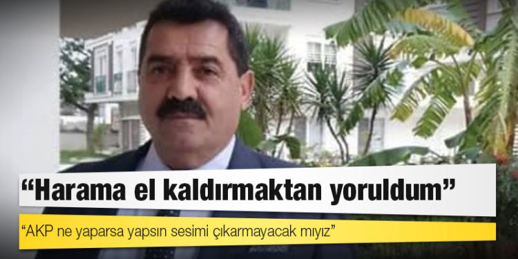 MHP'li meclis üyesi, görevinden ayrıldı: AKP ne yaparsa yapsın sesimi çıkarmayacak mıyız, harama el kaldırmaktan yoruldum