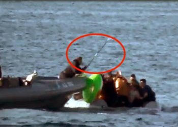 MSB, Yunanistan güçlerinin göçmenlere acımasız müdahale görüntülerini paylaştı