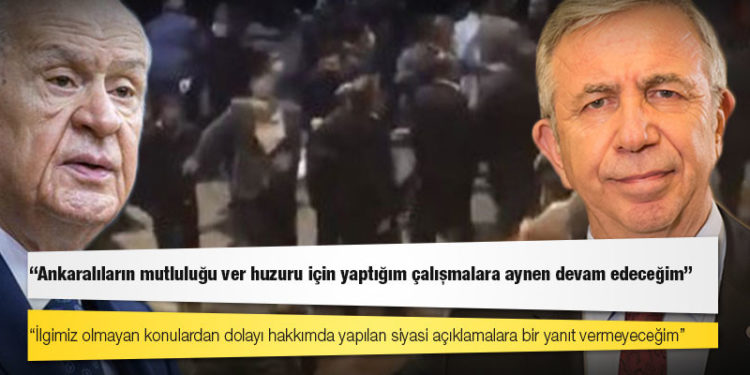 Mansur Yavaş'tan Bahçeli'ye: İlgimiz olmayan konulardan dolayı hakkımda yapılan siyasi açıklamalara bir yanıt vermeyeceğim