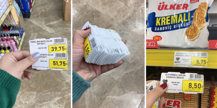 Marketler yangın yeri: Etiket değişikliğine eleman yetişmiyor, sıvı yağ 1 adetle sınırlandırıldı