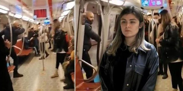 Metroda bıçakla tehdit edilen kadın yaşananları anlattı: Tamamen şans eseri kurtulduk