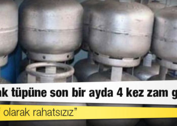 Mutfak tüpüne son bir ayda 4 kez zam geldi
