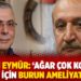 MİT’çi Eymür: ‘Ağar çok kokain çektiği için burun ameliyatı oldu’