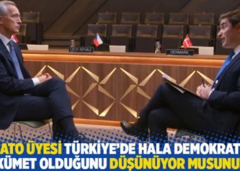 "NATO &uuml;yesi T&uuml;rkiye'de hala demokratik h&uuml;k&uuml;met olduğunu d&uuml;ş&uuml;n&uuml;yor musunuz?"