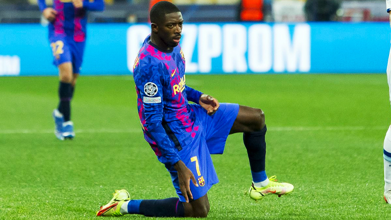 Ousmane Dembele bir kez daha sakatlandı