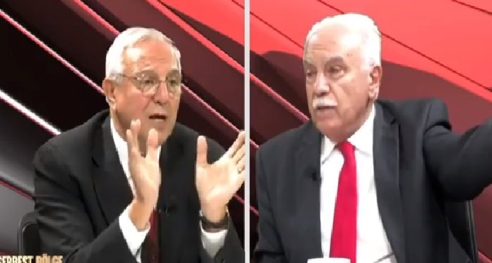 Perinçek ‘ajan’ sorusuna sinirlenip yayını terk etti