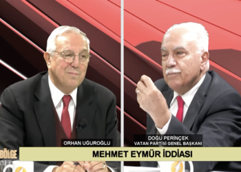 Perinçek, ‘İngiliz ajanı’ iddialarının sorulması üzerine yayını terk etti