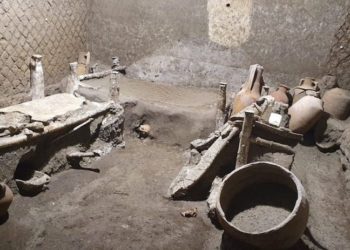 Pompei Antik Kenti'nde 2 bin yıllık 'köle odası' bulundu
